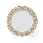 Porceletta 6 Piece Porcelain Dinner VIP Plate Set - Al Makaan Store