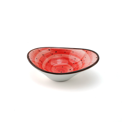Porceletta Color Glaze Porcelain Oval Deep Dish - Al Makaan Store