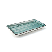 Porceletta Color Glaze Porcelain Rectangular Plate - Al Makaan Store