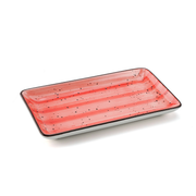 Porceletta Color Glaze Porcelain Rectangular Plate - Al Makaan Store