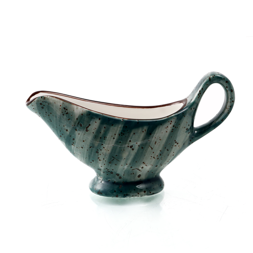 Porceletta Color Glaze Porcelain Sauce & Gravy Boat - Al Makaan Store