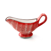Porceletta Color Glaze Porcelain Sauce & Gravy Boat - Al Makaan Store