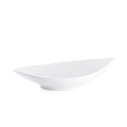 Porceletta Ivory Porcelain Boat Bowl - Al Makaan Store