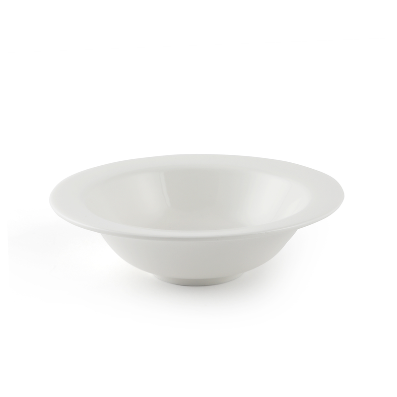 Porceletta Ivory Porcelain Mezza Bowl 16.3*4.3 cm - Al Makaan Store