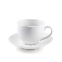 Porceletta Ivory Porcelain Cappuccino Cup & Saucer 230 ml - Al Makaan Store