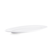 Porceletta Ivory Porcelain Oval Buffet Plate - Al Makaan Store