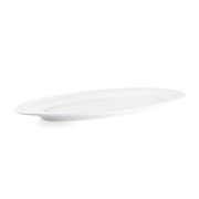 Porceletta Ivory Porcelain Oval Buffet Plate - Al Makaan Store