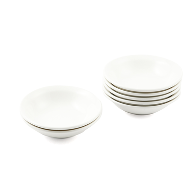 Porceletta Ivory Porcelain Small Sauce Dish - Al Makaan Store
