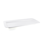 Porceletta Ivory Porcelain Rectangular Buffet Plate - Al Makaan Store