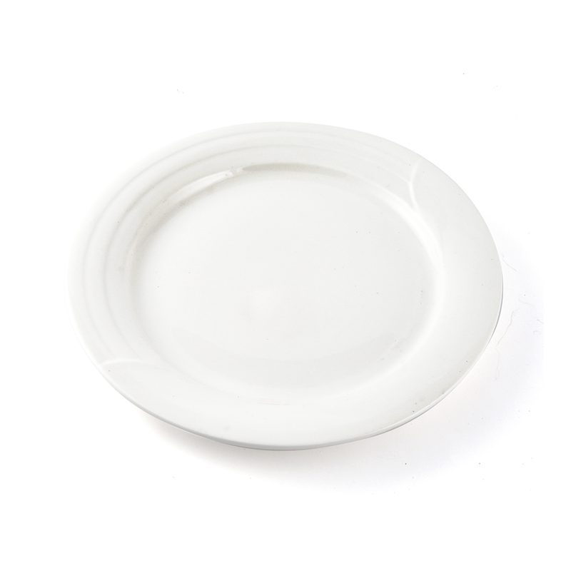 Porceletta Ivory Porcelain Plate Castillo Design - Al Makaan Store