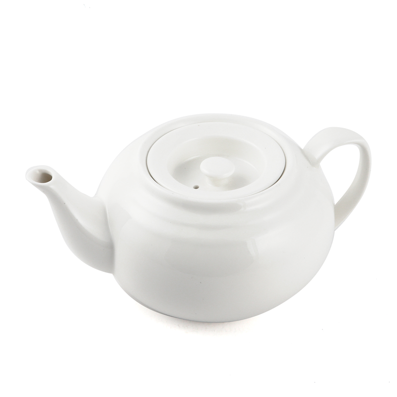 Porceletta Ivory Porcelain Tea & Coffee Pot Castillo Design - Al Makaan Store