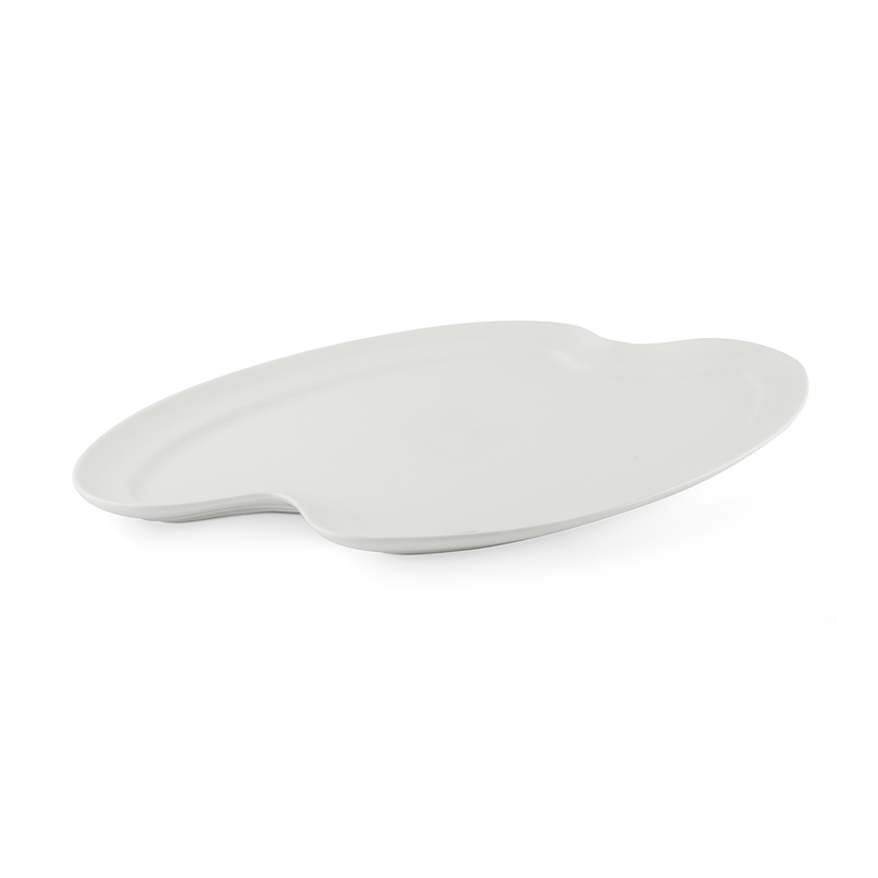 Porceletta Ivory Porcelain Mixed Grill Plate - Al Makaan Store