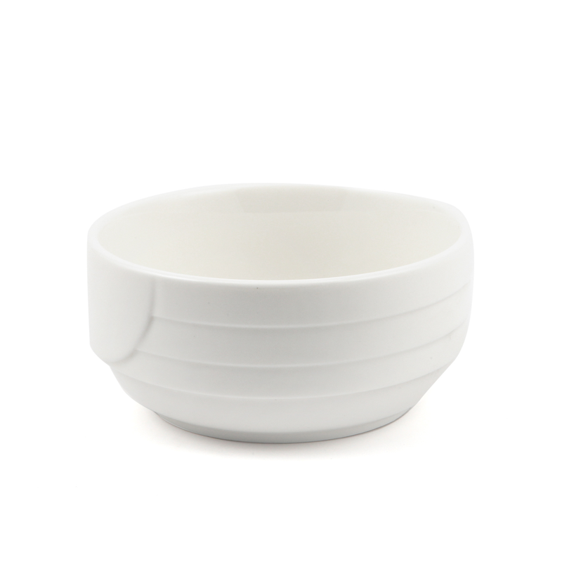 Porceletta Ivory Porcelain Bowl Castillo Design - Al Makaan Store