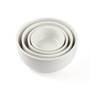 Porceletta Ivory Porcelain Bowl Castillo Design - Al Makaan Store