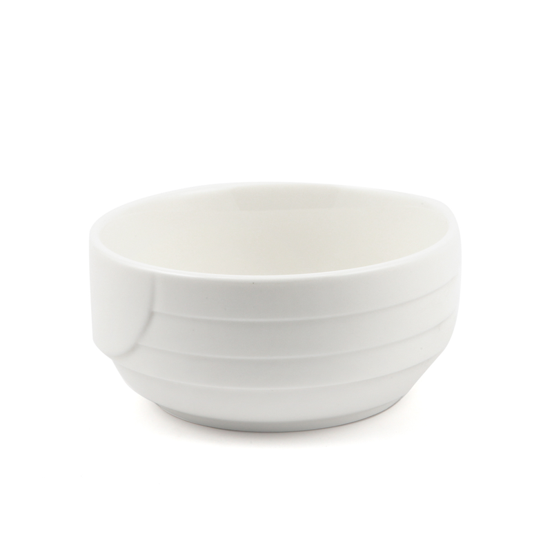 Porceletta Ivory Porcelain Bowl Castillo Design - Al Makaan Store