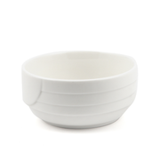 Porceletta Ivory Porcelain Bowl Castillo Design - Al Makaan Store
