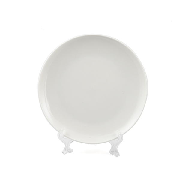Porceletta Ivory 17.4cm Rimmed Think Plate - Al Makaan Store