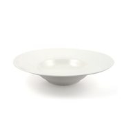 Porceletta Ivory Porcelain English Soup Plate - Al Makaan Store
