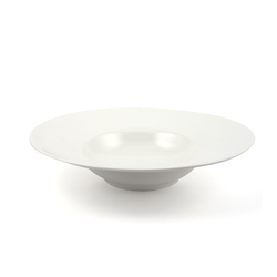 Porceletta Ivory Porcelain English Soup Plate - Al Makaan Store