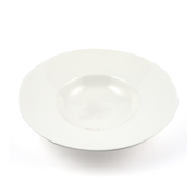 Porceletta Ivory Porcelain English Soup Plate - Al Makaan Store