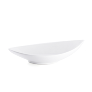 Porceletta Ivory Porcelain Boat Bowl - Al Makaan Store