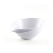 Porceletta Ivory Porcelain Shallow Bowl - Al Makaan Store