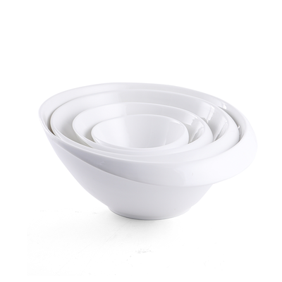 Porceletta Ivory Porcelain Shallow Bowl - Al Makaan Store