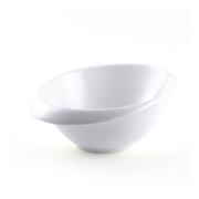 Porceletta Ivory Porcelain Shallow Bowl - Al Makaan Store