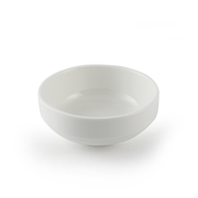 Porceletta Ivory Porcelain Stackable Rimmed Bowl 4.5" - Al Makaan Store