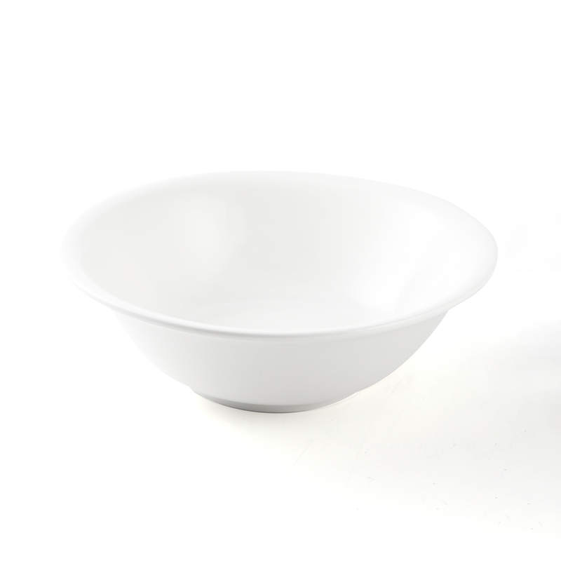 Porceletta Ivory Porcelain Rimmed Salad Bowl - Al Makaan Store