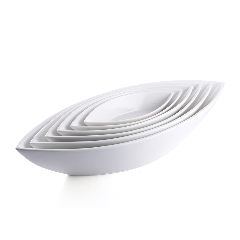 Porceletta Ivory Porcelain Leaf Bowl - Al Makaan Store