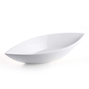 Porceletta Ivory Porcelain Leaf Bowl - Al Makaan Store