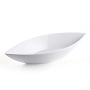 Porceletta Ivory Porcelain Leaf Bowl - Al Makaan Store