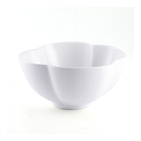 Porceletta Ivory Porcelain Flower Deep Bowl - Al Makaan Store