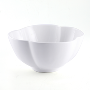 Porceletta Ivory Porcelain Flower Deep Bowl - Al Makaan Store