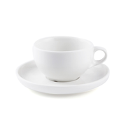 Porceletta Ivory Porcelain Coffee Cup & Saucer - Al Makaan Store