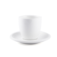 Porceletta Ivory Porcelain Tea Cup without Handle 175 ml - Al Makaan Store