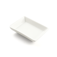 Porceletta Ivory Porcelain Rectangular Dish 3.5" - Al Makaan Store