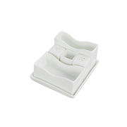 Porceletta Ivory Porcelain Square Salt & Pepper 4*5.5 cm - Al Makaan Store