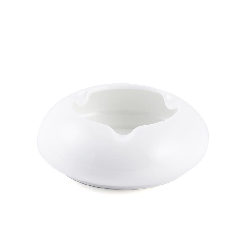 Porceletta Ivory Porcelain Ashtray - Al Makaan Store