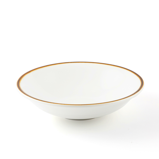 Porceletta Mocha Porcelain Salad Bowl - Al Makaan Store