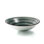 Porceletta Color Glaze Porcelain Salad Bowl - Al Makaan Store