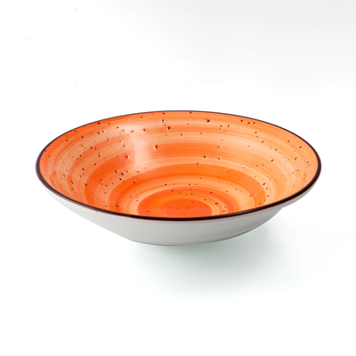 Porceletta Color Glaze Porcelain Salad Bowl - Al Makaan Store