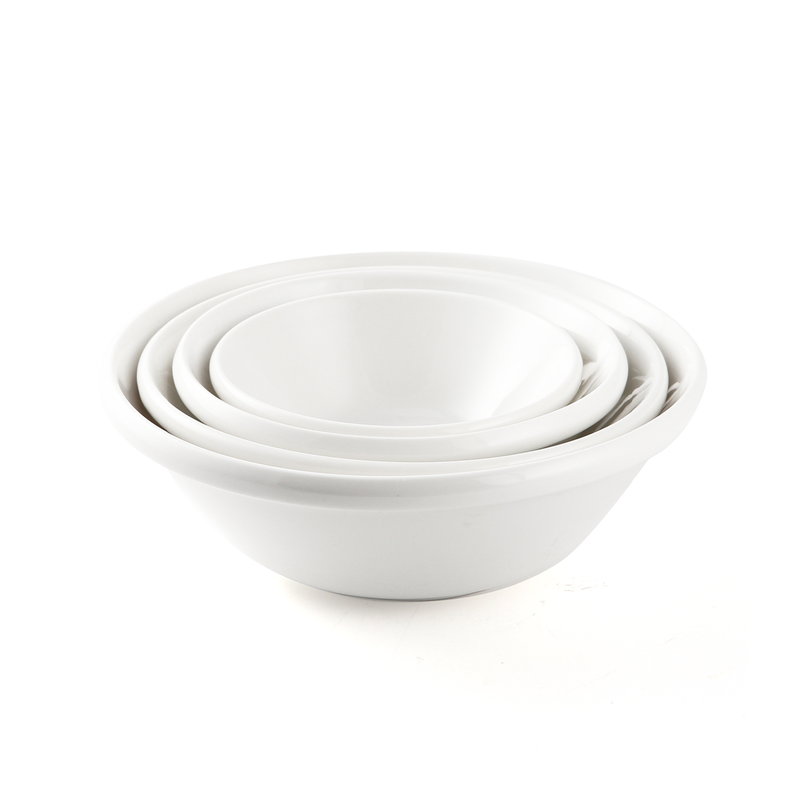 Porceletta Ivory Porcelain Mezza & Salad Bowl - Al Makaan Store