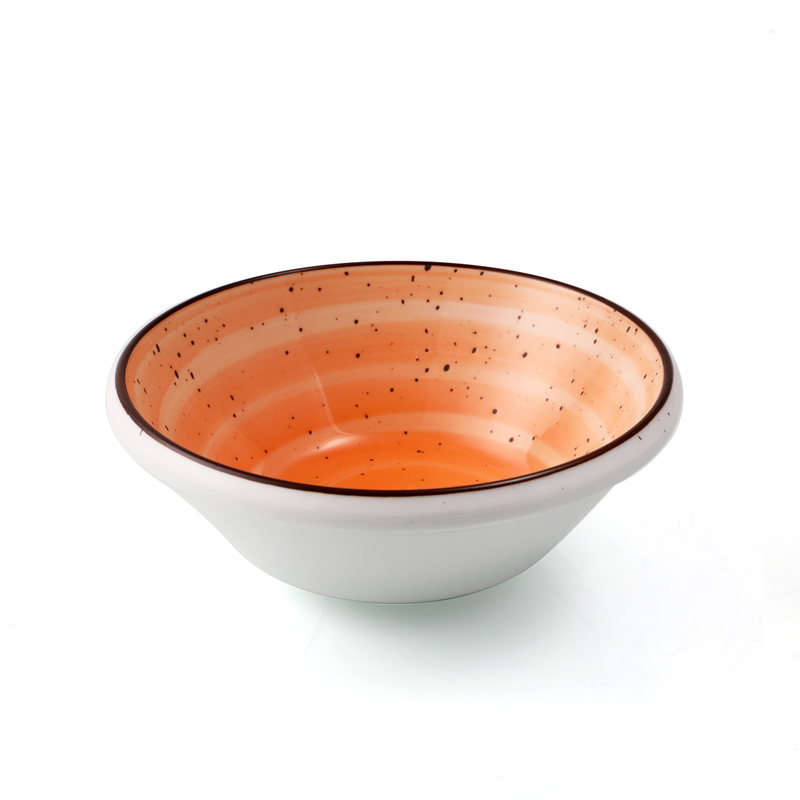 Porceletta Color Glaze Porcelain Mezza & Salad Bowl - Al Makaan Store