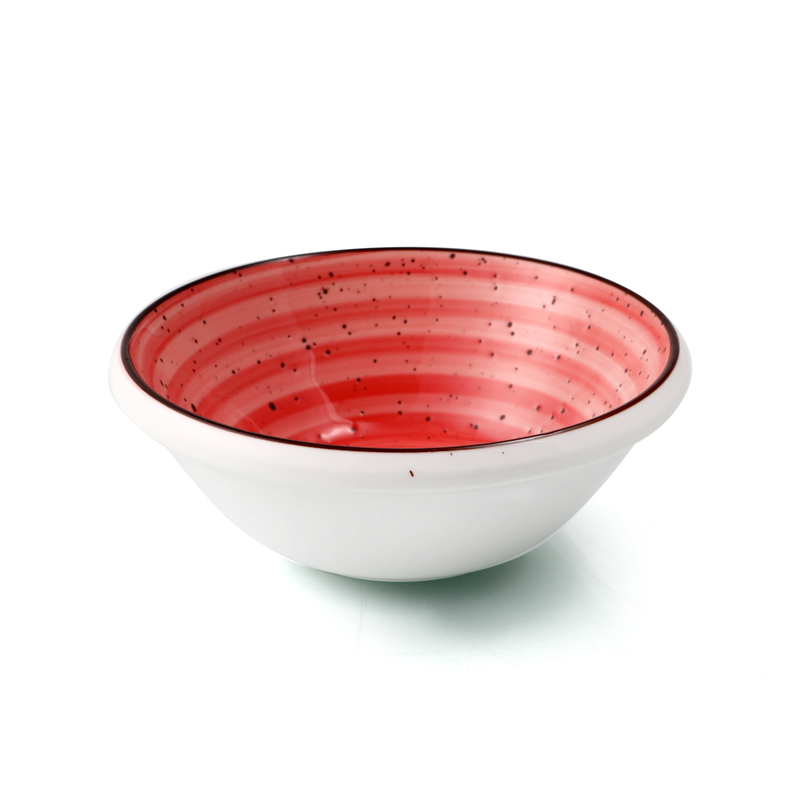 Porceletta Color Glaze Porcelain Mezza & Salad Bowl - Al Makaan Store