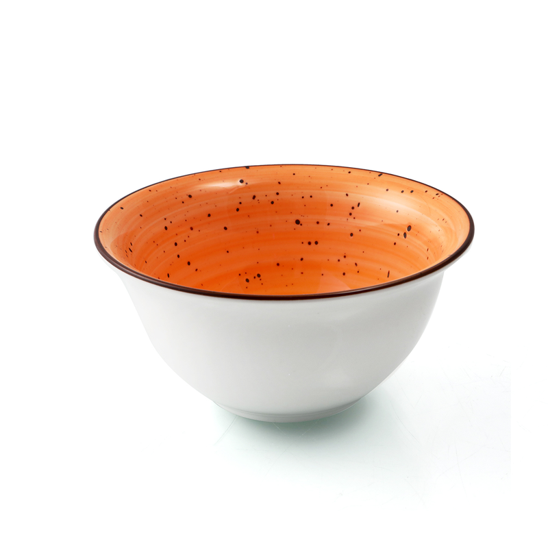 Porceletta Color Glaze Porcelain Sauce, Rice, Salad Bowl - Al Makaan Store