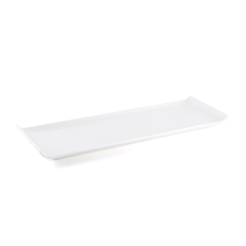 Porceletta Ivory Porcelain Sushi Narrow Plate - Al Makaan Store
