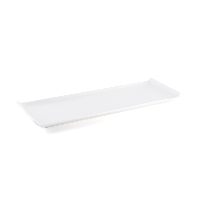 Porceletta Ivory Porcelain Sushi Narrow Plate - Al Makaan Store