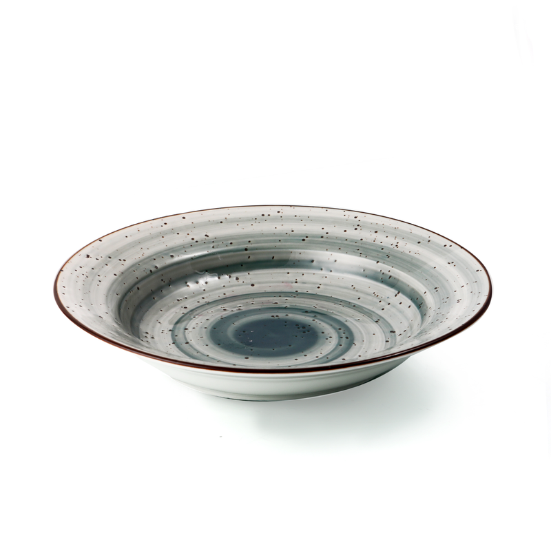 Porceletta Color Glaze Porcelain Soup Plate - Al Makaan Store
